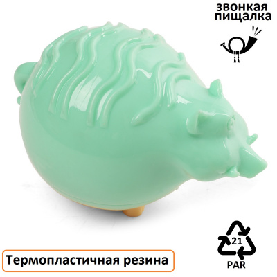 Игрушка для собак из термопластичной резины "Круглый кабан", 102мм