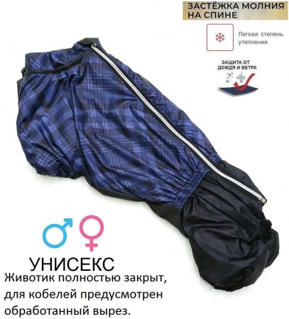 Комбинезон для Таксы утепленный