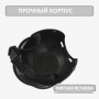 Шлем для собак "Байкер" черный