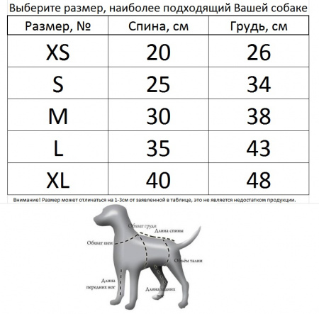 Платье для собак "Принт"