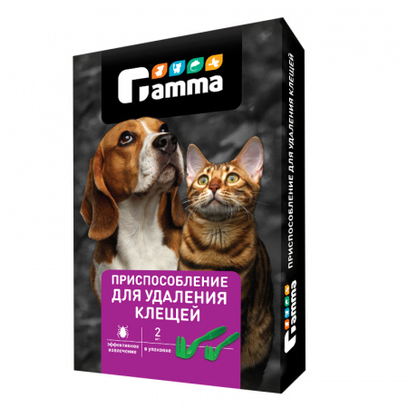 Приспособление для удаления клещей, уп.2 шт.