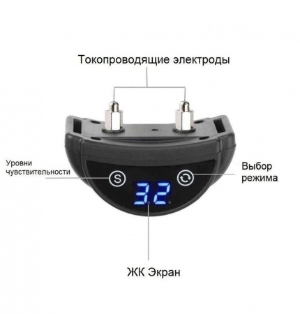 Ошейник-антилай для собак с дисплеем PaiPaitek PD259 Ultra